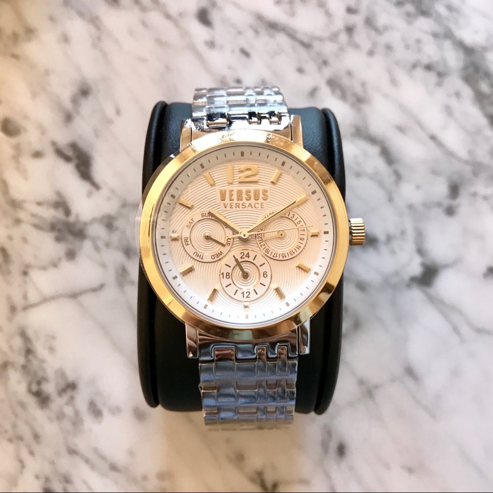 Versus by Versace Unisex Manhasset Two-tone Watch